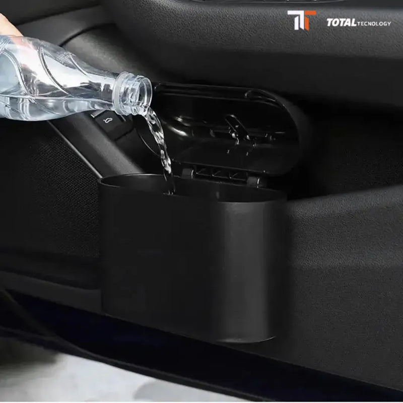 Lixeira A Prova D'água com suporte para carro - Total Tecnology