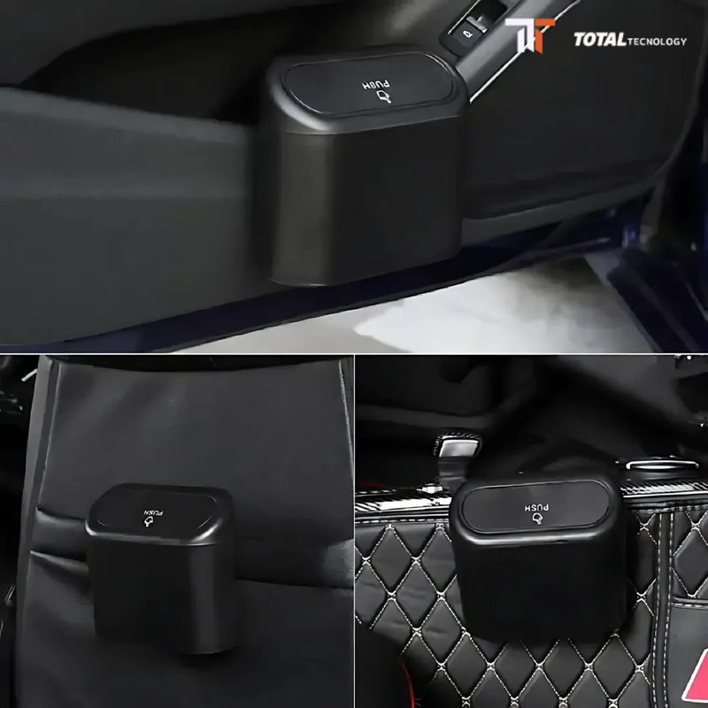 Lixeira A Prova D'água com suporte para carro - Total Tecnology