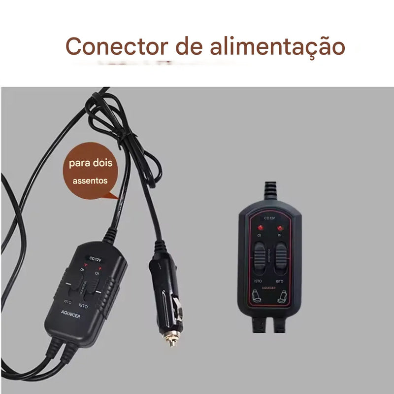 Capas para Bancos com Aquecimento - Total Tecnology