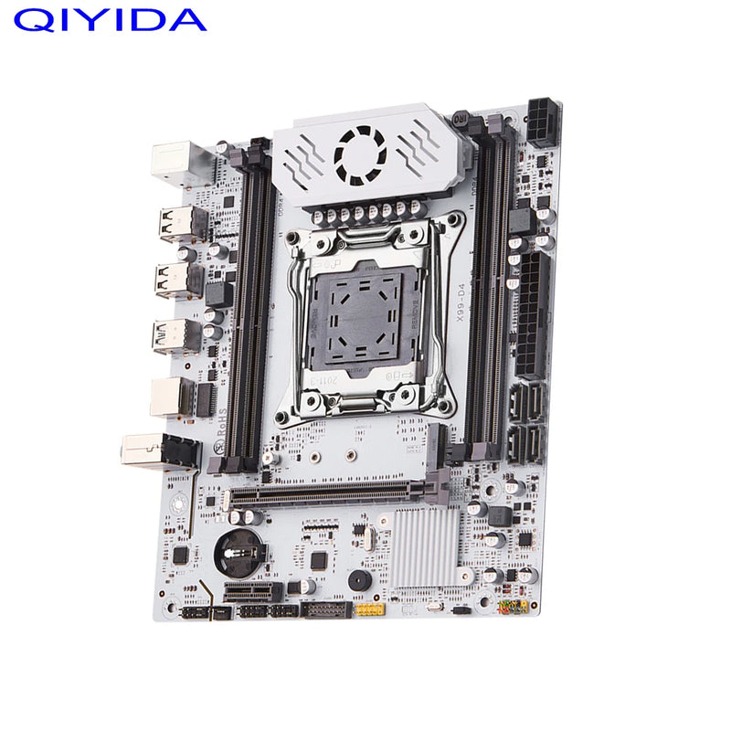 Placa-Mãe QIYIDA X99 D4 LGA 2011-3,com slot M.2, C612chip, Memória DDR4, SATA3.0 USB3.0