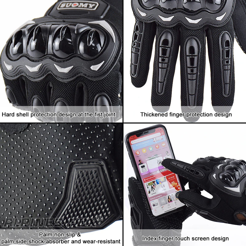 Luvas De Proteção Para Motociclistas - Total Tecnology