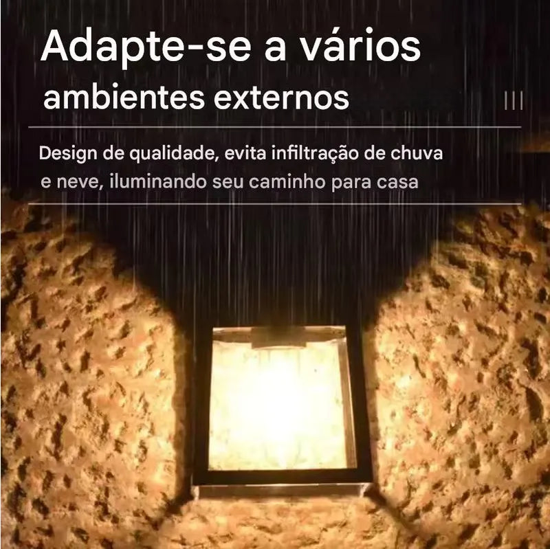 Luminária Solar Decorativa - Total Tecnology